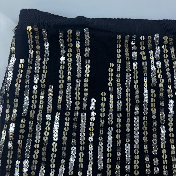 Theory Sequined Mini Skirt S66-43 - Picture 3 of 4